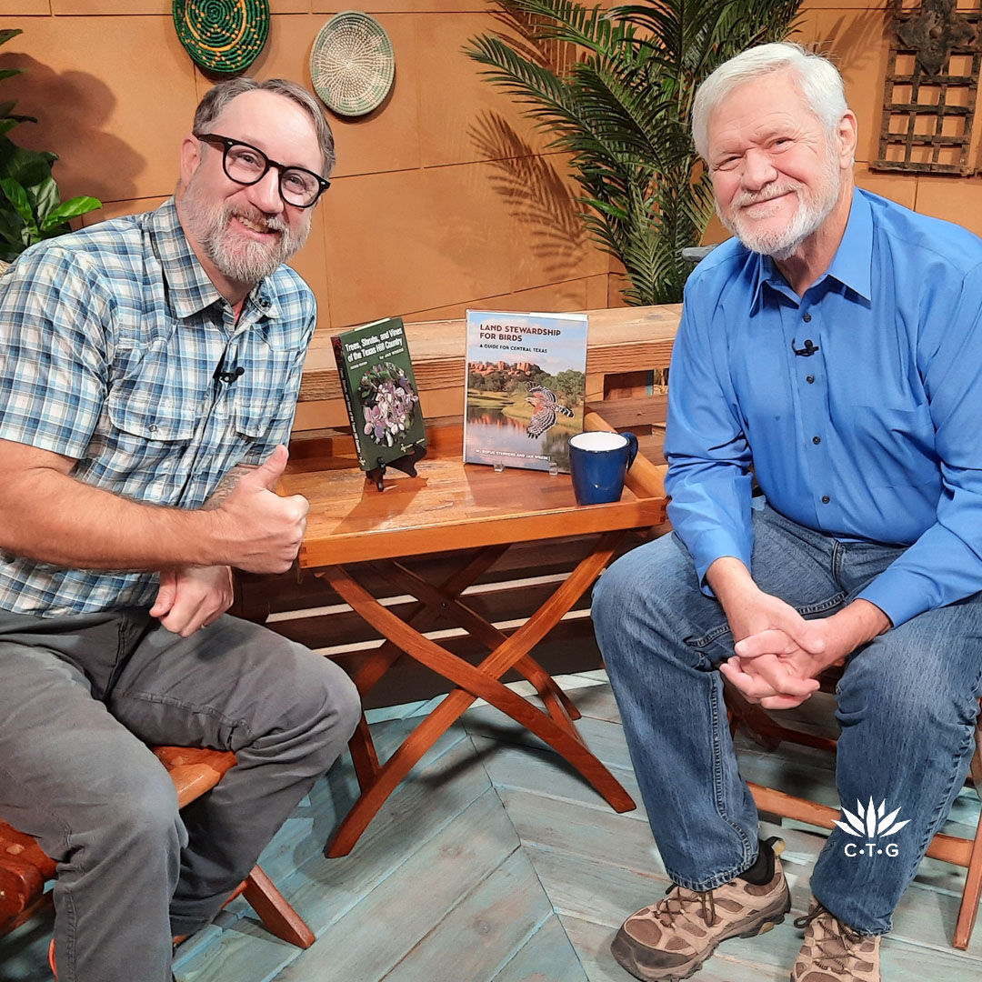 two men on TV set